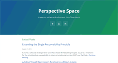 Desktop Screenshot of perspectivespace.com